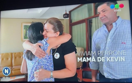 Nota en Telefe noticias caso Fernando Baez Sosa: Hermana Marta Pelloni, Jimena Aduriz y Viviam Perrone