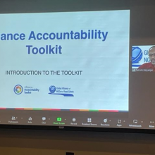 Workshop Accountability Toolkit realizado por Global Alliance en El Salvador.
