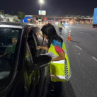 Control junto a la ANSV sobre Panamericana